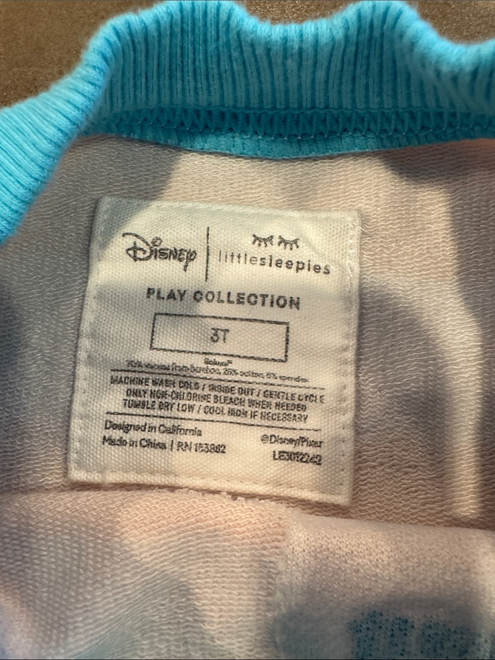 Little Sleepies/Disney Striped Finding Nemo Appliqué Sweatshirt - Picture 2 of 9